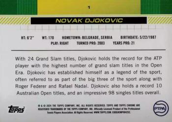 2024 Topps Chrome Tennis Pick Your Card