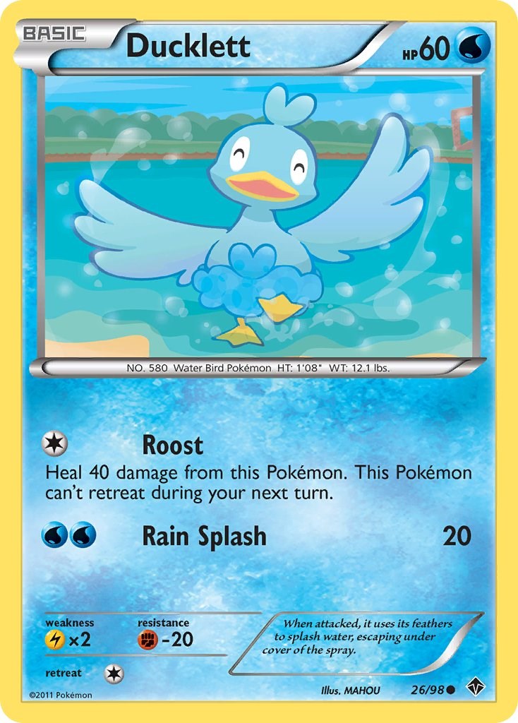 Emerging Powers #26/98 Ducklett Mint