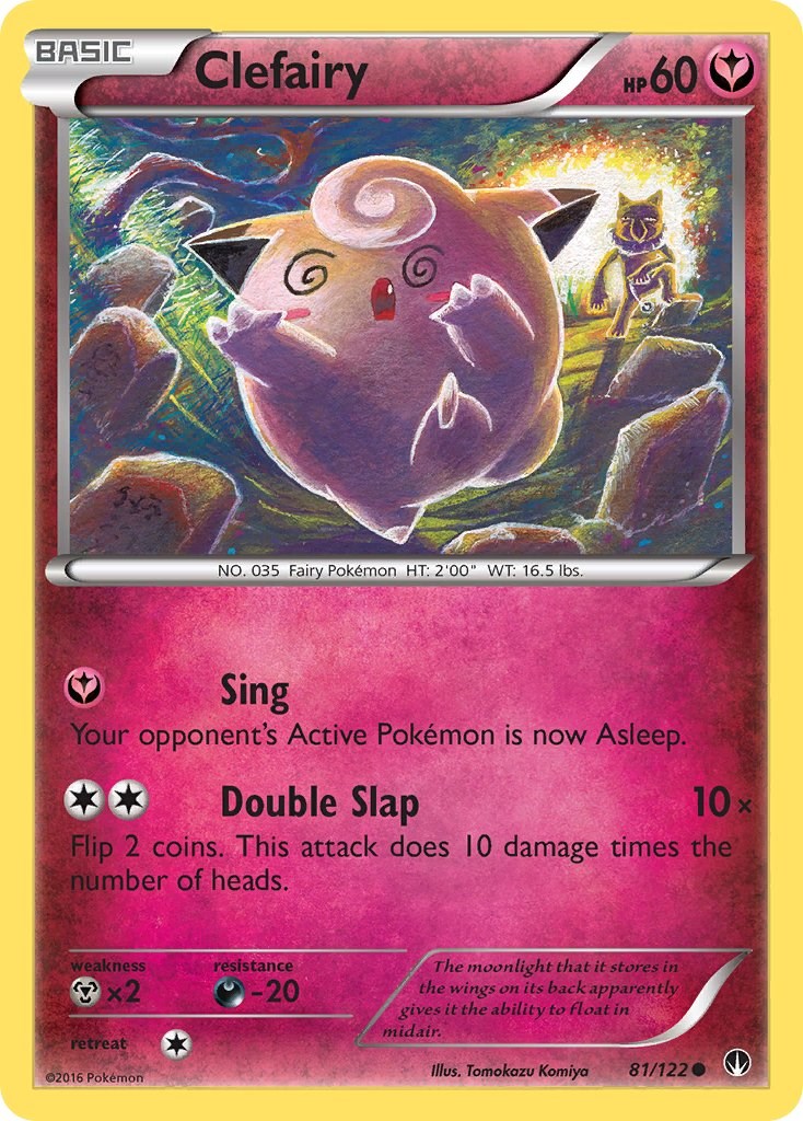 XY - BREAKpoint #81/122 Clefairy Mint