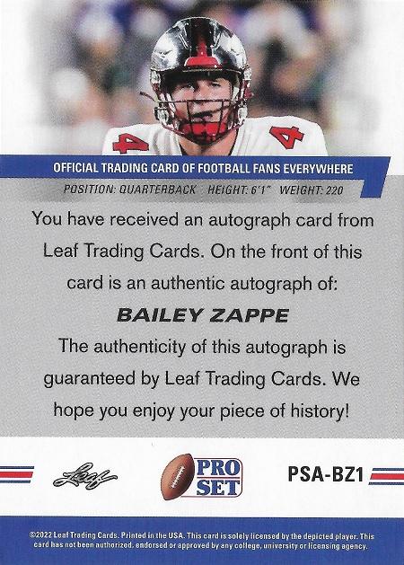 Card back