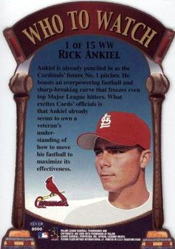 2000 Fleer Tradition Baseball Wählen Sie Ihre Karte - Bild 40 von 44