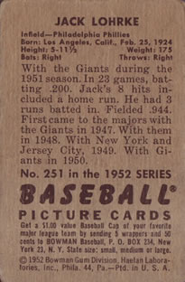 Card back