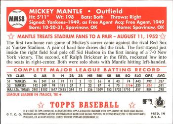 Card back