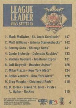 2000 Fleer Tradition Baseball Wählen Sie Ihre Karte - Bild 4 von 44