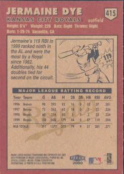 2000 Fleer Tradition Baseball Wählen Sie Ihre Karte - Bild 26 von 44