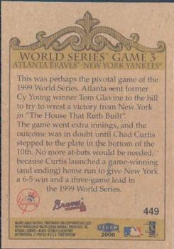 2000 Fleer Tradition Baseball Wählen Sie Ihre Karte - Bild 38 von 44