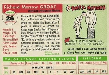 Card back