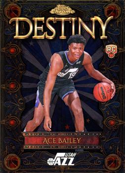 2025-26 Topps Chrome #D-5 Ace Bailey Destiny