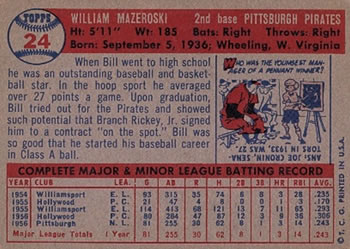 Card back