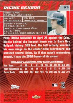 2005 Finest Baseball Pick Your Card - Bild 76 von 110