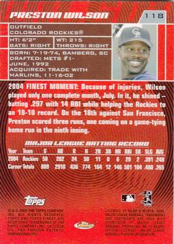 2005 Finest Baseball Pick Your Card - Bild 84 von 110