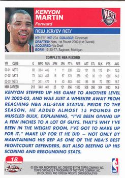 2003-04 Topps Chrome Basketball Pick Your Card - Picture 34 of 286
