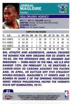 2003-04 Topps Chrome Basketball Pick Your Card - Picture 176 of 286