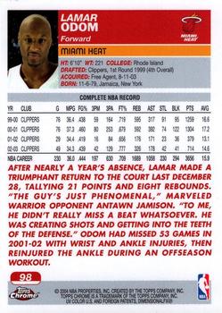 2003-04 Topps Chrome Basketball Pick Your Card - Picture 188 of 286