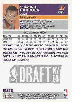 2003-04 Topps Chrome Basketball Pick Your Card - Picture 242 of 286