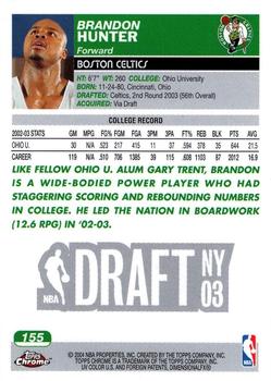 2003-04 Topps Chrome Basketball Pick Your Card - Picture 266 of 286