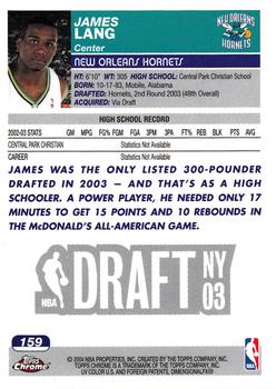 2003-04 Topps Chrome Basketball Pick Your Card - Picture 274 of 286
