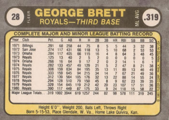 1981 Fleer Baseball Pick Your Card - Bild 10 von 344