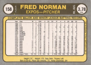 1981 Fleer Baseball Pick Your Card - Bild 72 von 344