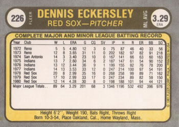 1981 Fleer Baseball Pick Your Card - Bild 110 von 344
