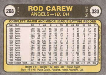 1981 Fleer Baseball Pick Your Card - Bild 140 von 344