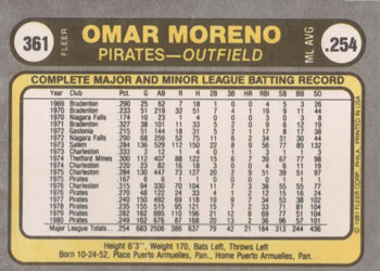 1981 Fleer Baseball Pick Your Card - Bild 188 von 344