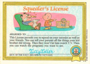 Card back