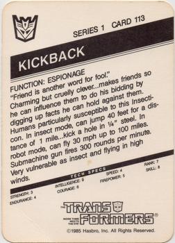 Card back