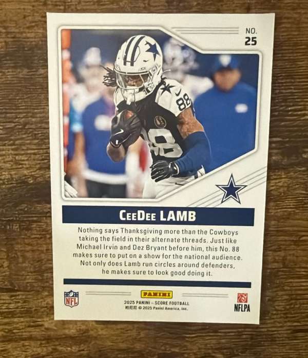 Card back