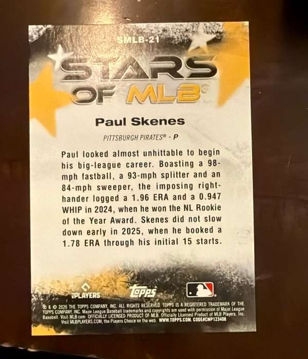 Card back