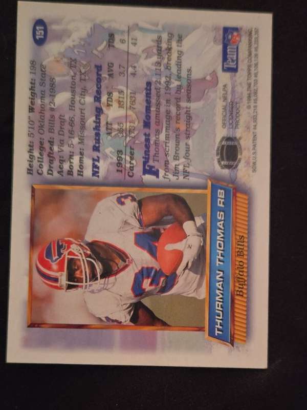 Card back