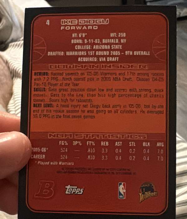 Card back