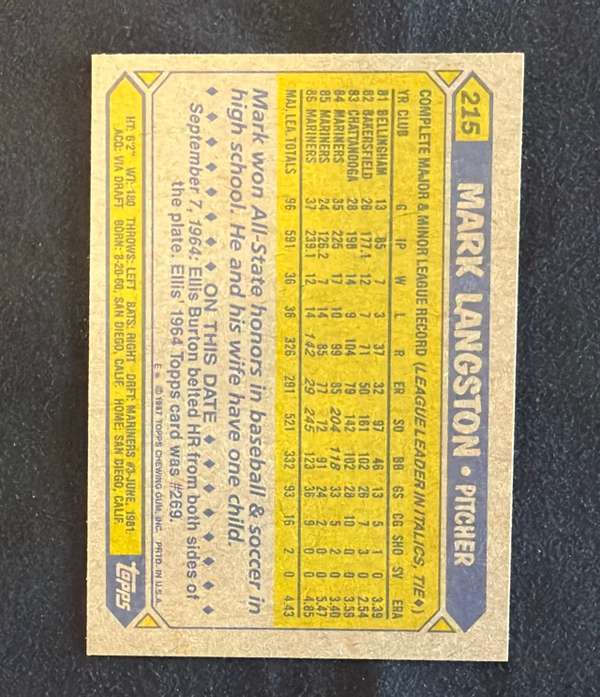 Card back