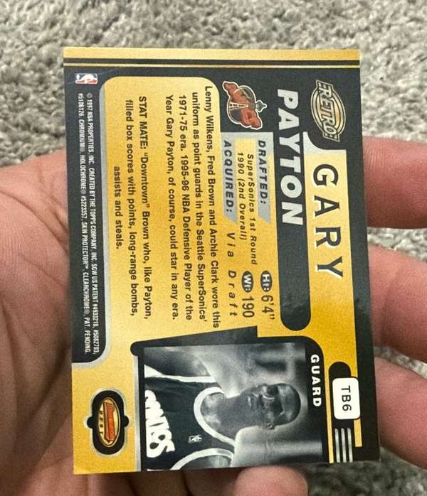 Card back