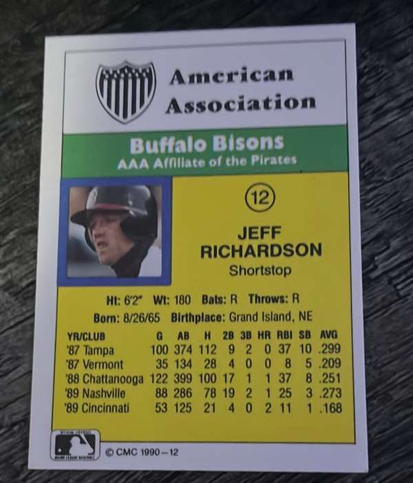 Card back