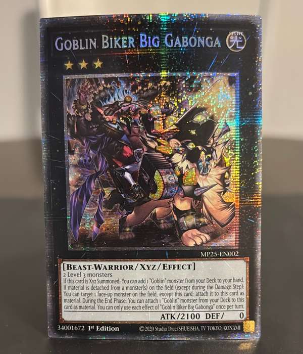 #PHNI-EN047 Goblin Biker Big Gabonga (Quarter Century Secret Rare)