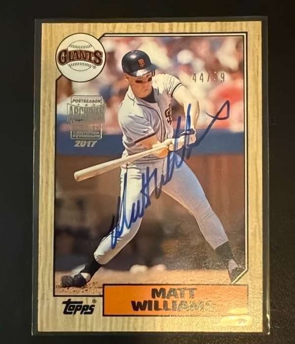 #129T Matt Williams