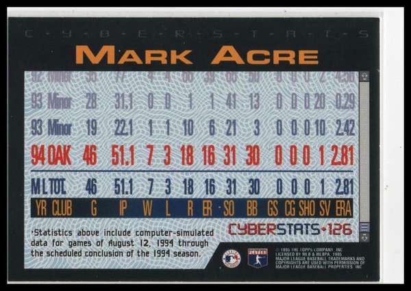 Card back