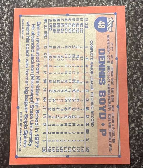 Card back