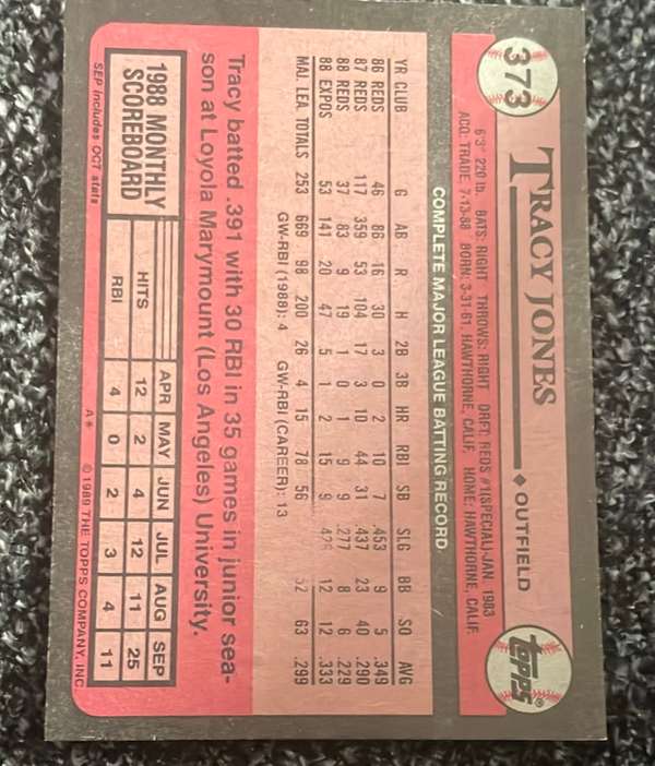 Card back