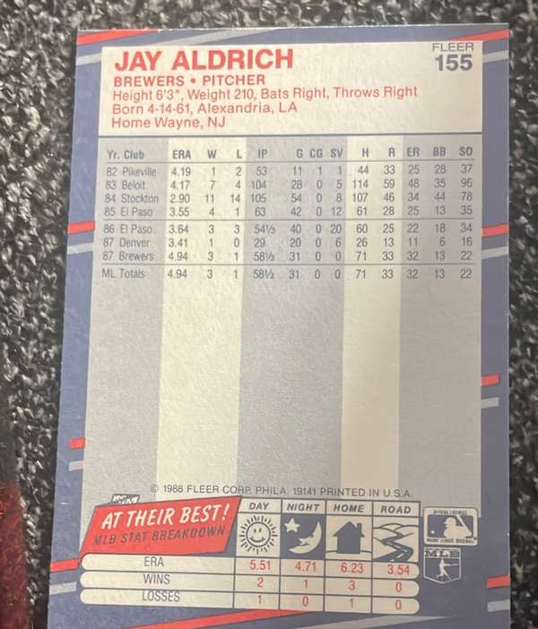 Card back