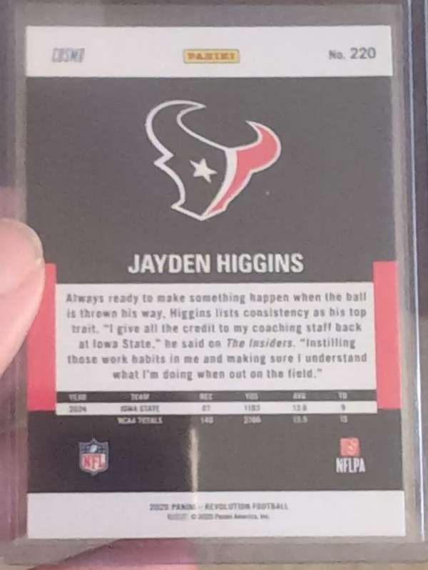 Card back