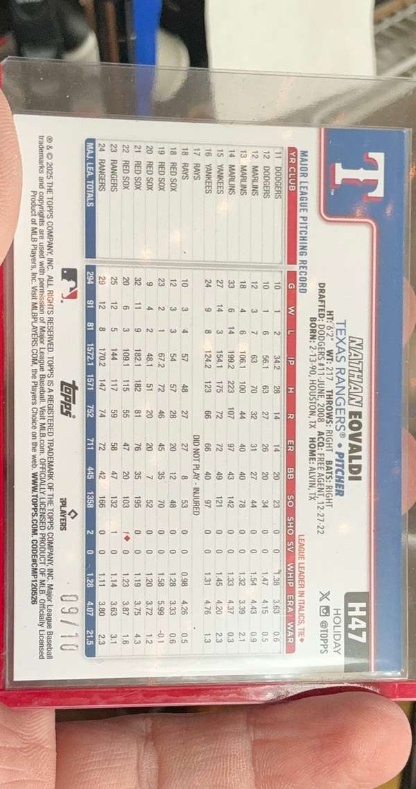 Card back