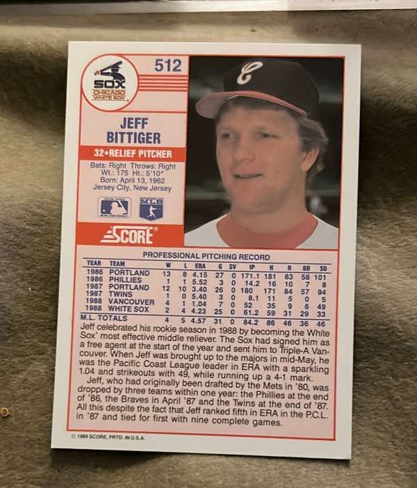 Card back