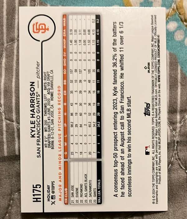 Card back