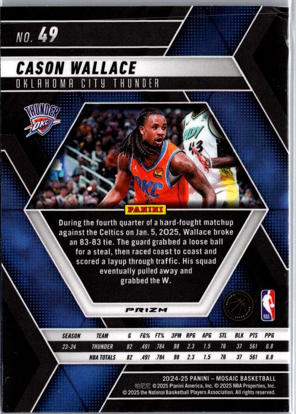 Card back