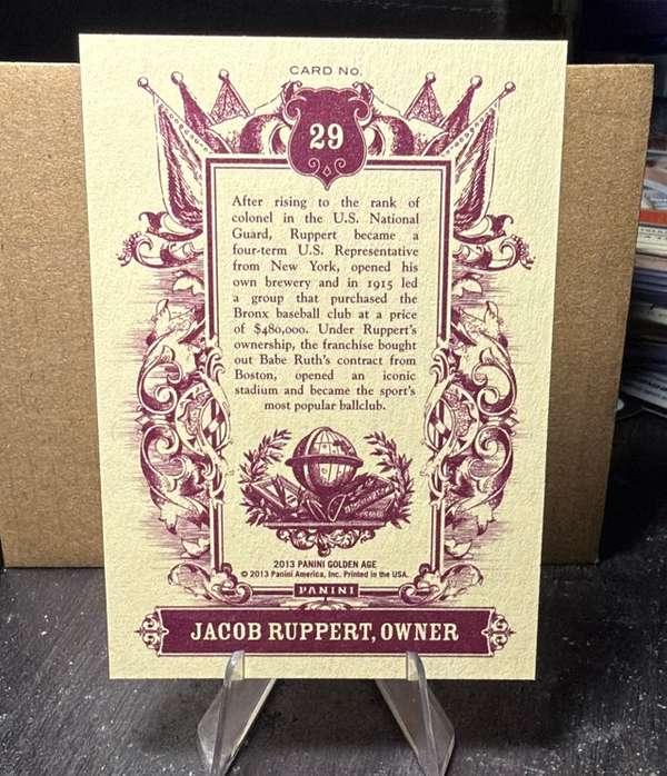 Card back