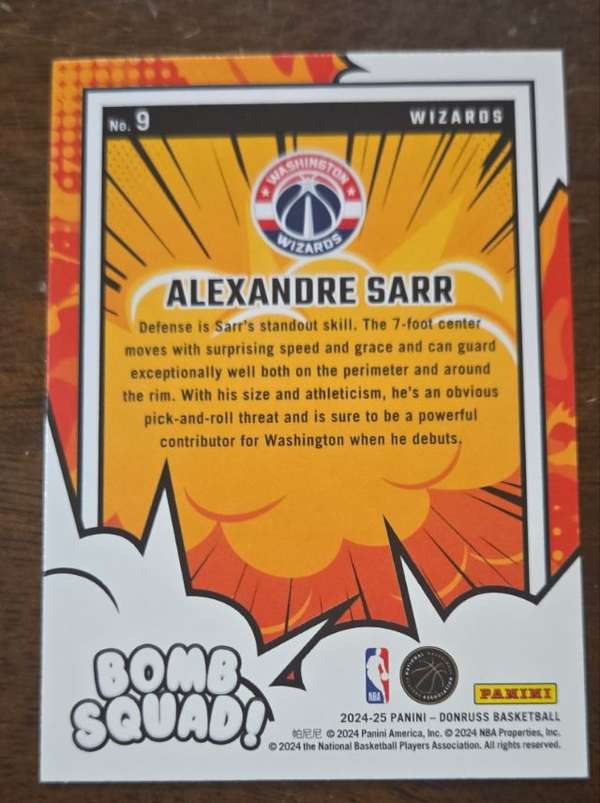 Card back