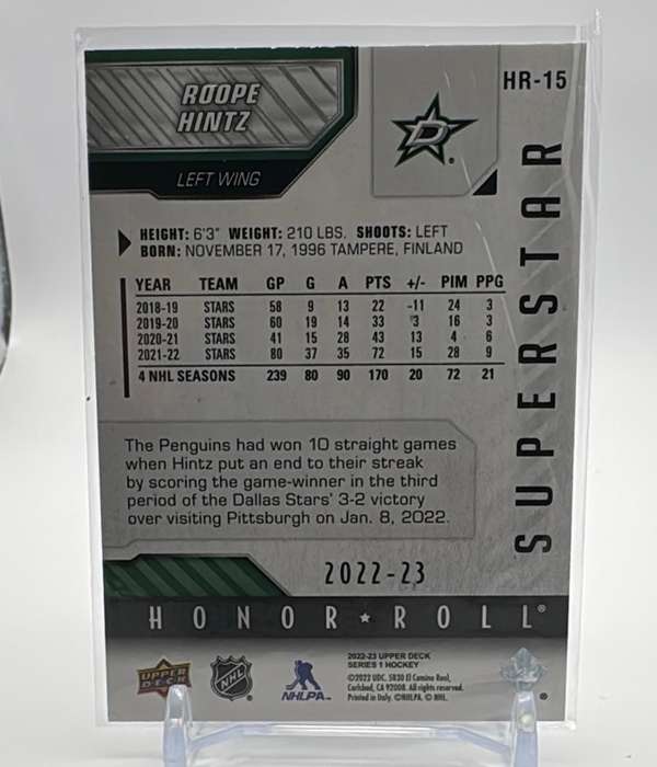 Card back