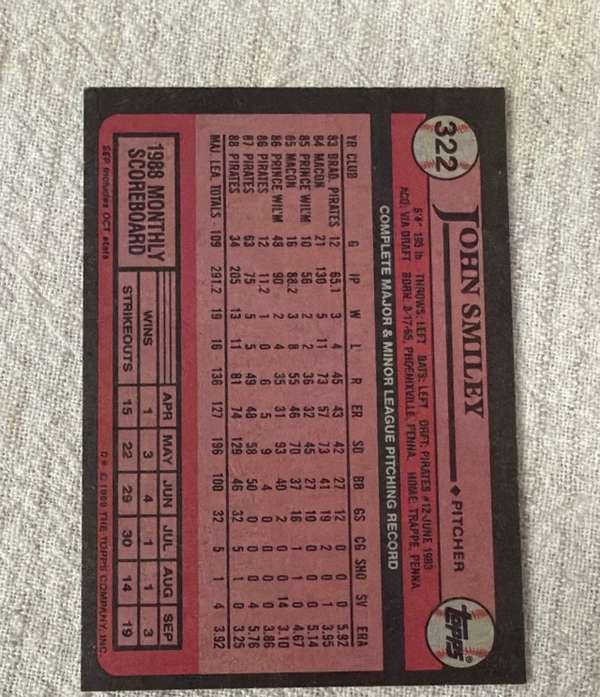 Card back